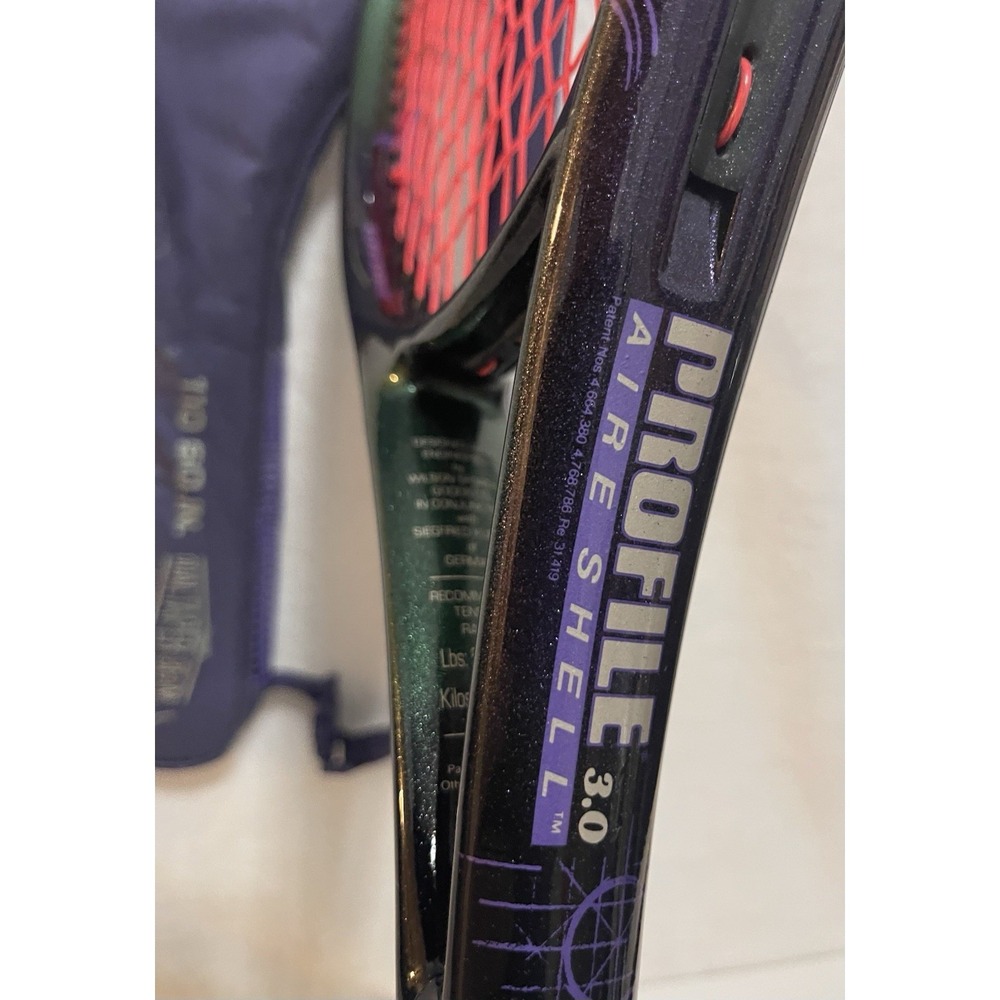 Wilson WideBody Profile 3.0 Aire Shell OS 110 4 1/2 L4 Strung 18x20 EXCL+ - Picture 4 of 12